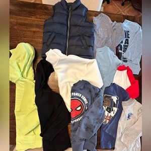 Winter package for boys sizes 4-5 and 6.